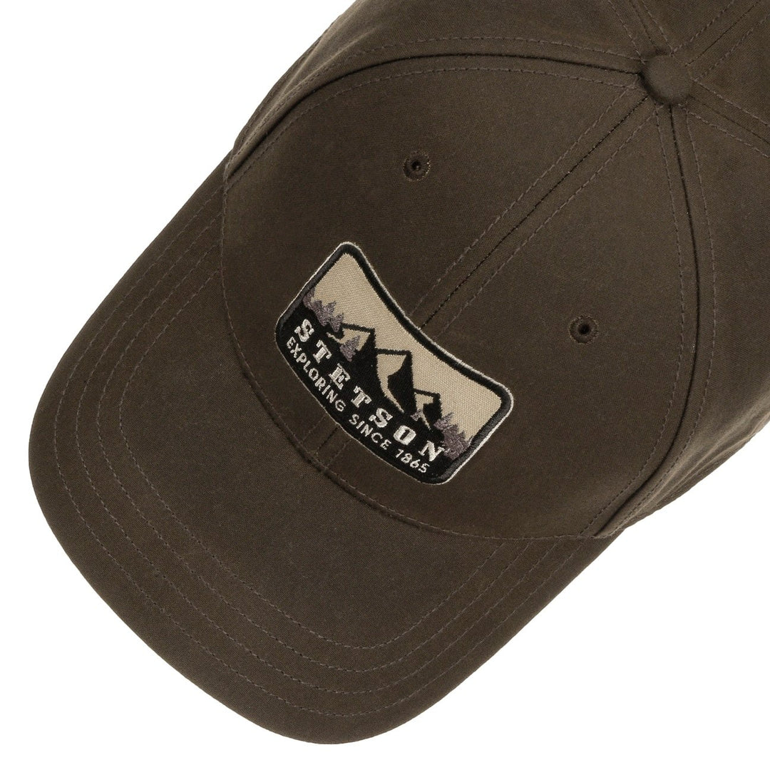 Stetson Waxed Cotton Baseball Cap Adjustable Snapback