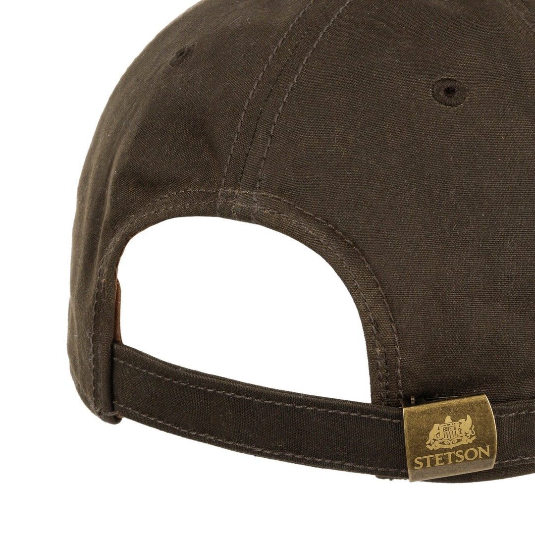 Stetson Waxed Cotton Baseball Cap Adjustable Snapback