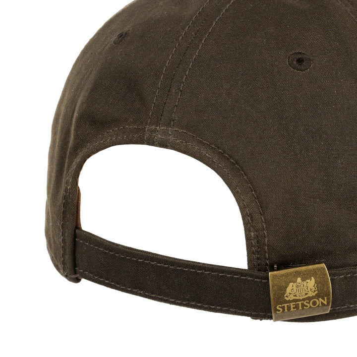Stetson Waxed Cotton Baseball Cap Adjustable Snapback