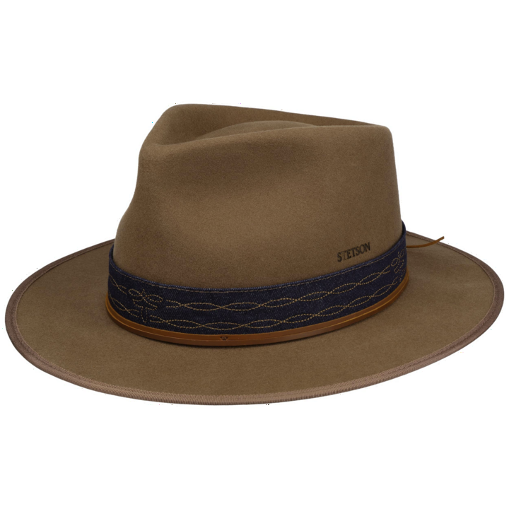 Stetson Dunrick Outdoor Wool Hat Cinnamon