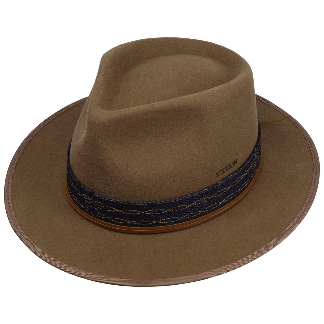 Stetson Dunrick Outdoor Wool Hat Cinnamon