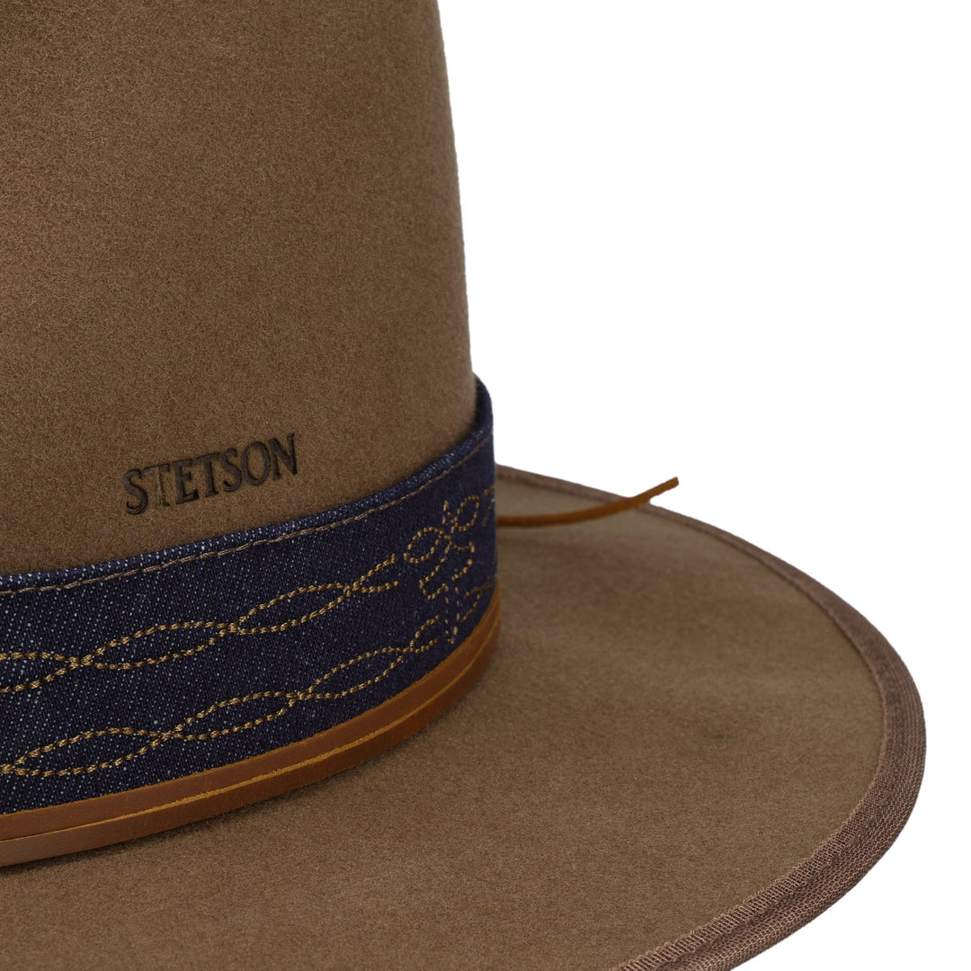 Stetson Dunrick Outdoor Wool Hat Cinnamon