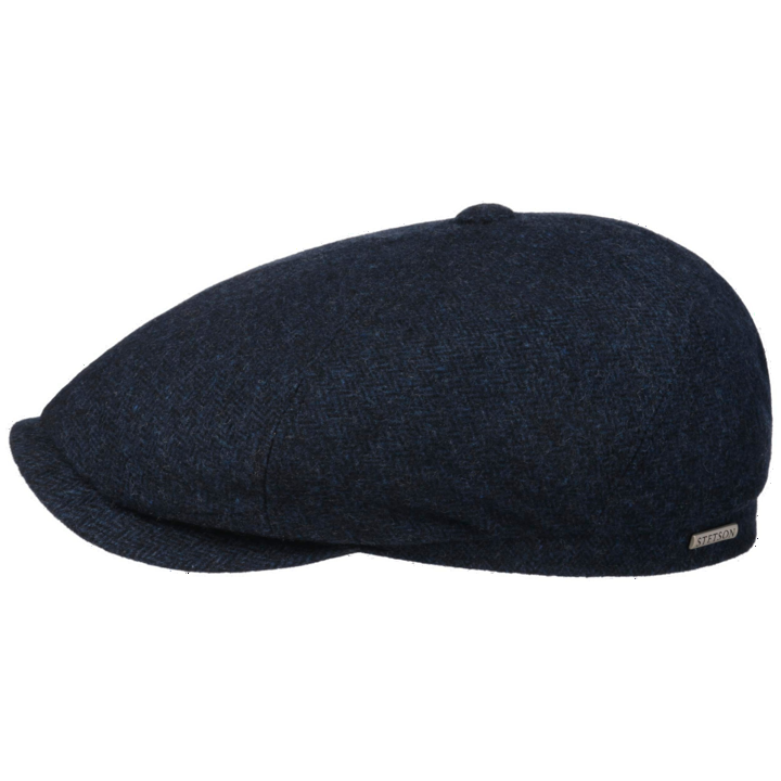 Stetson Dickvale 6-Panel Herringbone Cap Navy