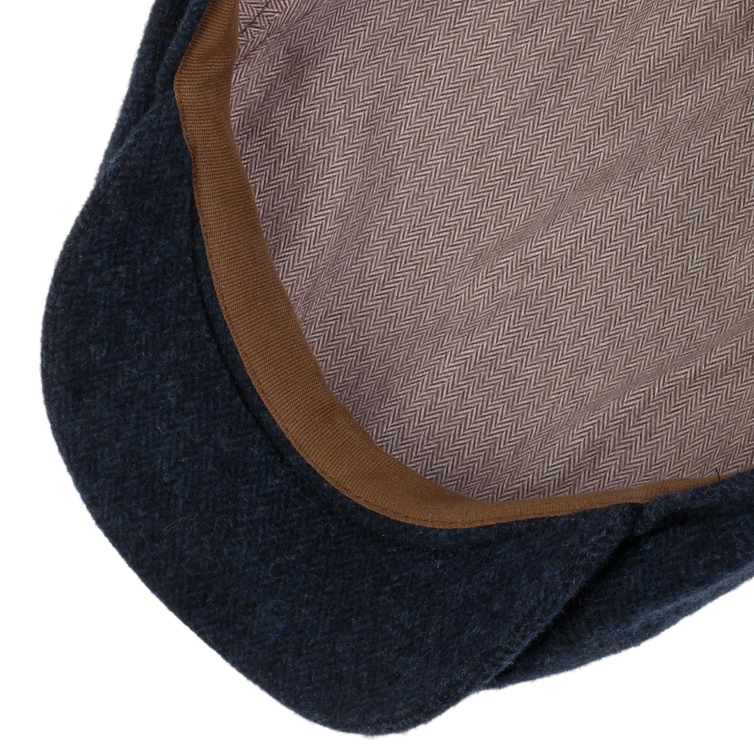 Stetson Dickvale 6-Panel Herringbone Cap Navy