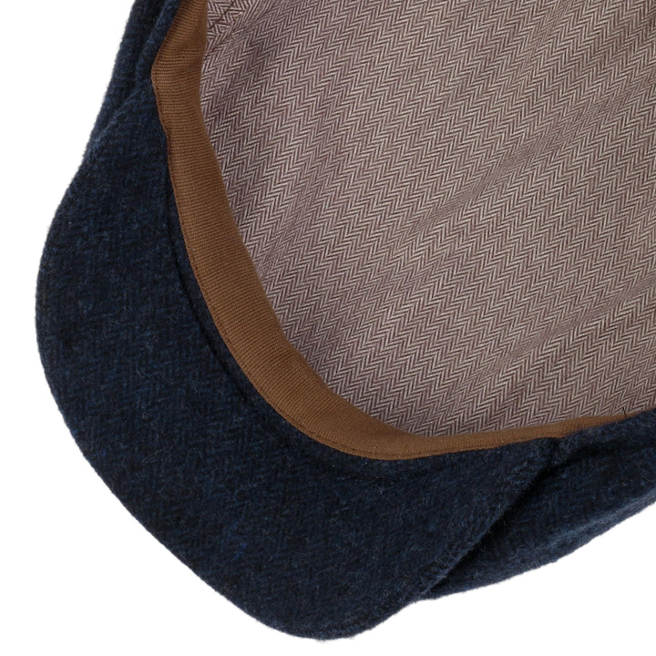Stetson Dickvale 6-Panel Herringbone Cap Navy