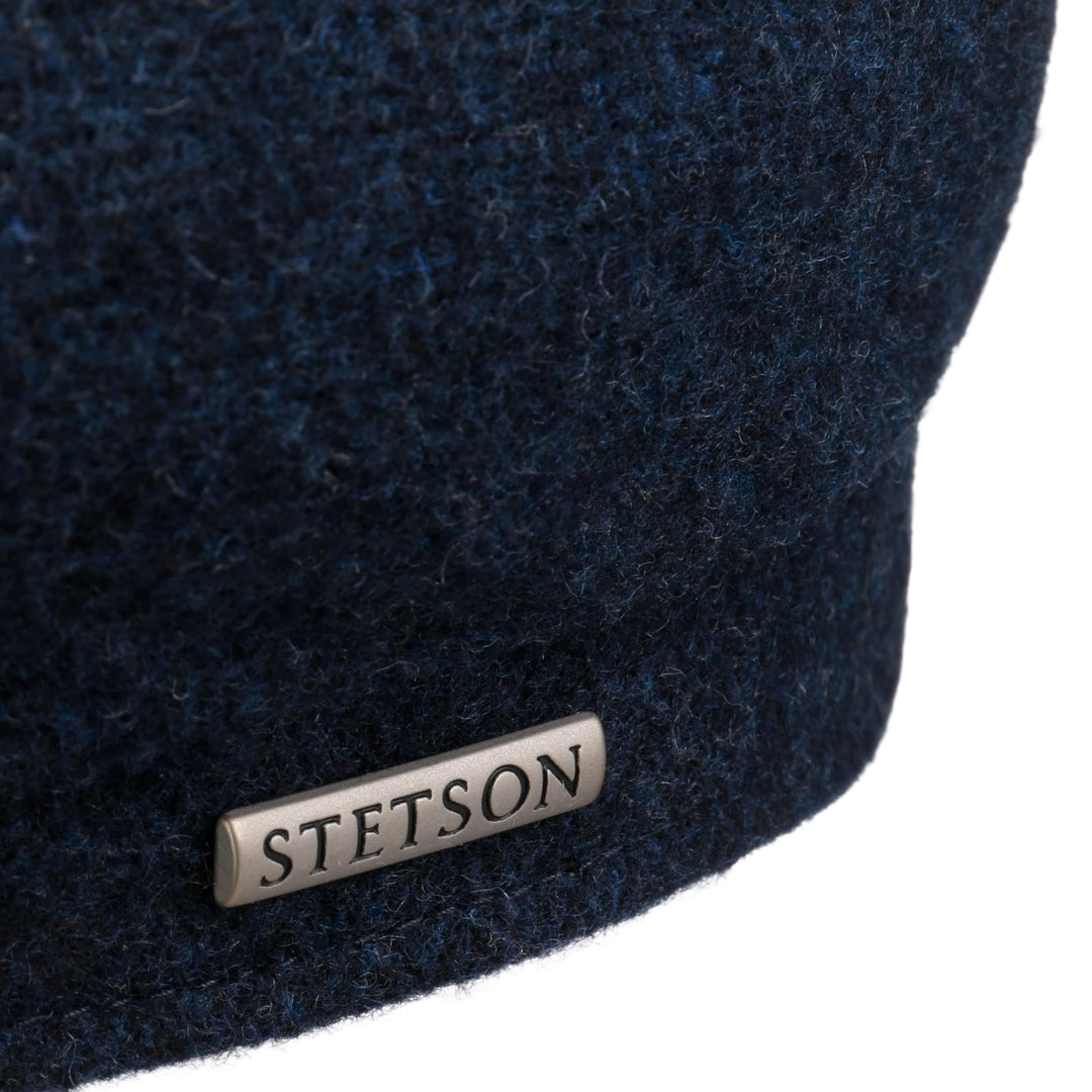 Stetson Dickvale 6-Panel Herringbone Cap Navy