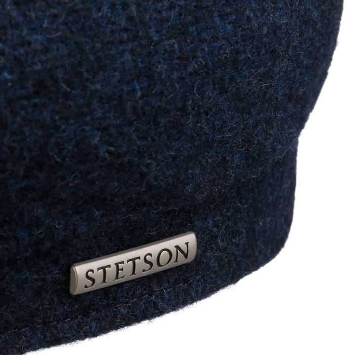 Stetson Dickvale 6-Panel Herringbone Cap Navy