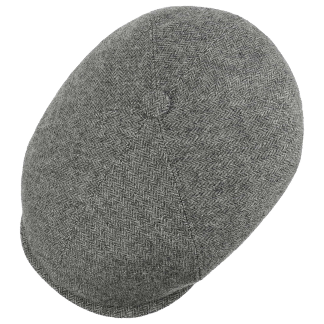 Stetson Dickvale 6-Panel Herringbone Cap Grey