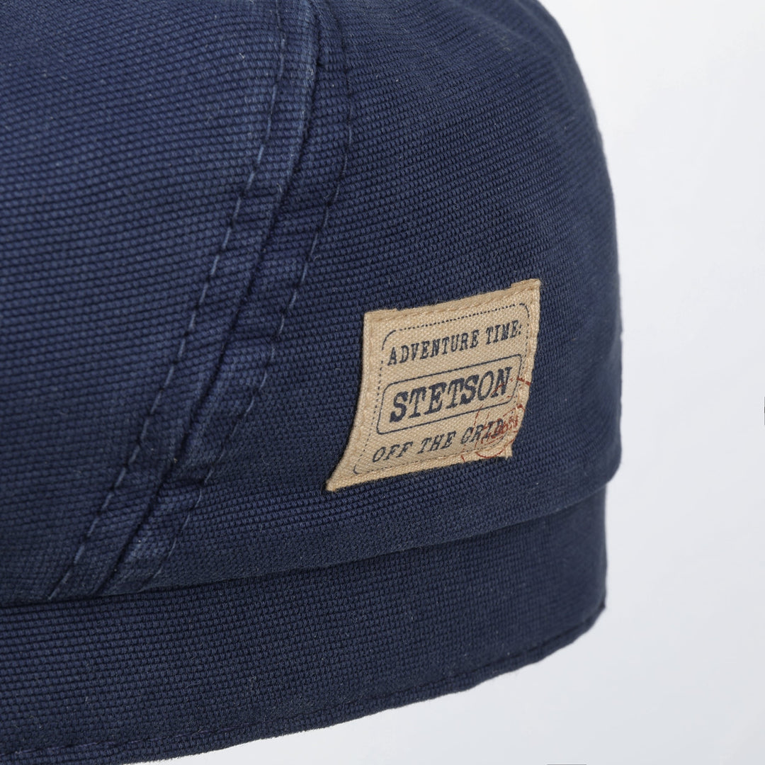 Stetson 6-Panel Cotton Canvas Cap Navy