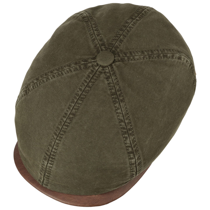 Stetson 6-Panel Cotton Canvas Cap Olive