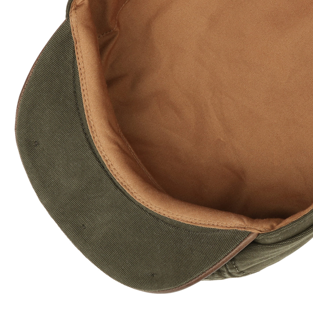 Stetson 6-Panel Cotton Canvas Cap Olive