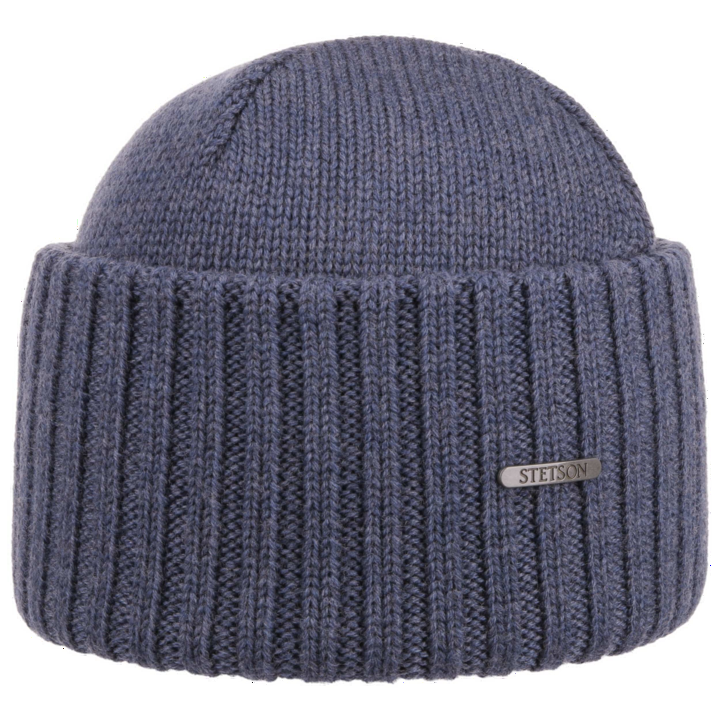 Stetson Northport Merion Wool Beanie Graphite