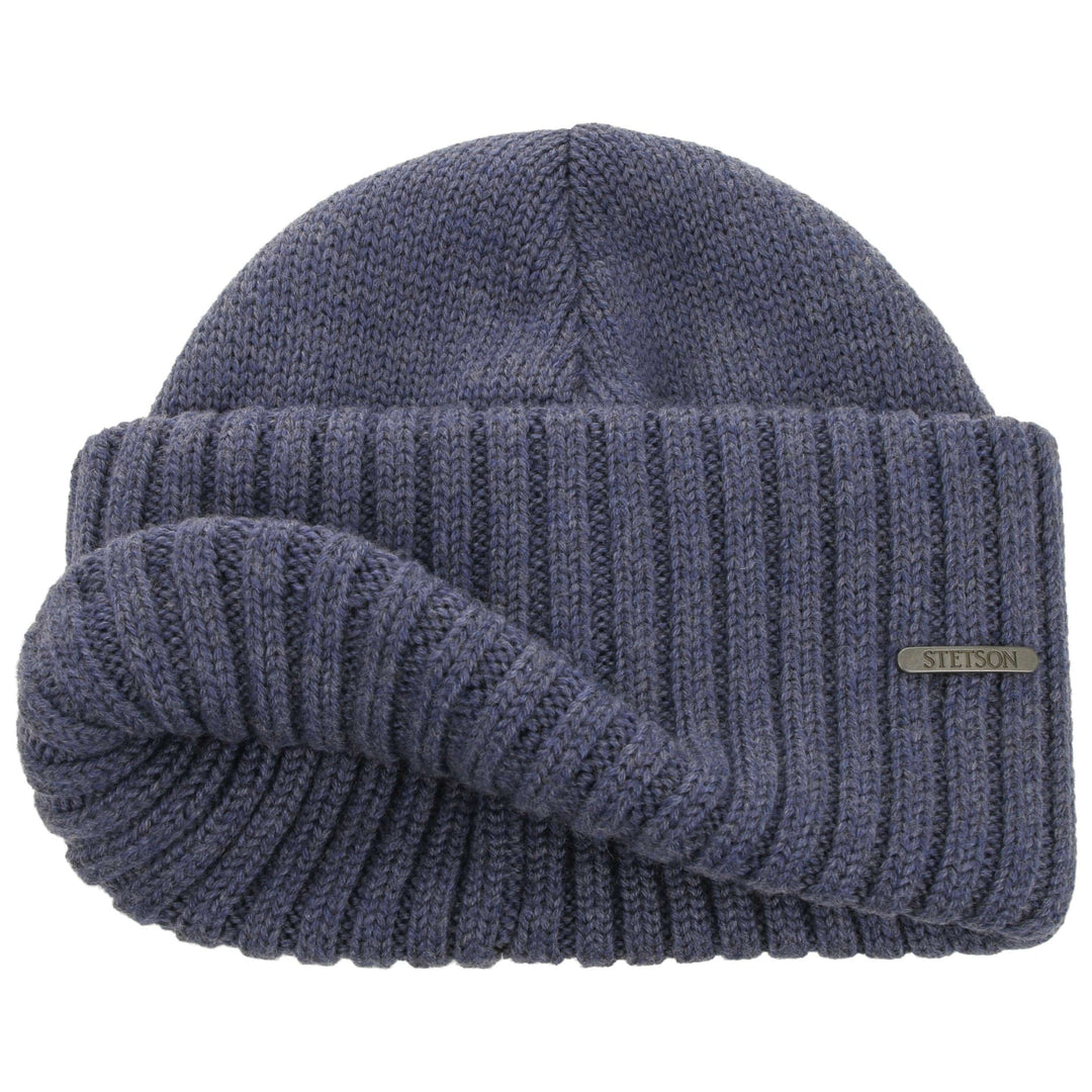 Stetson Northport Merion Wool Beanie Graphite