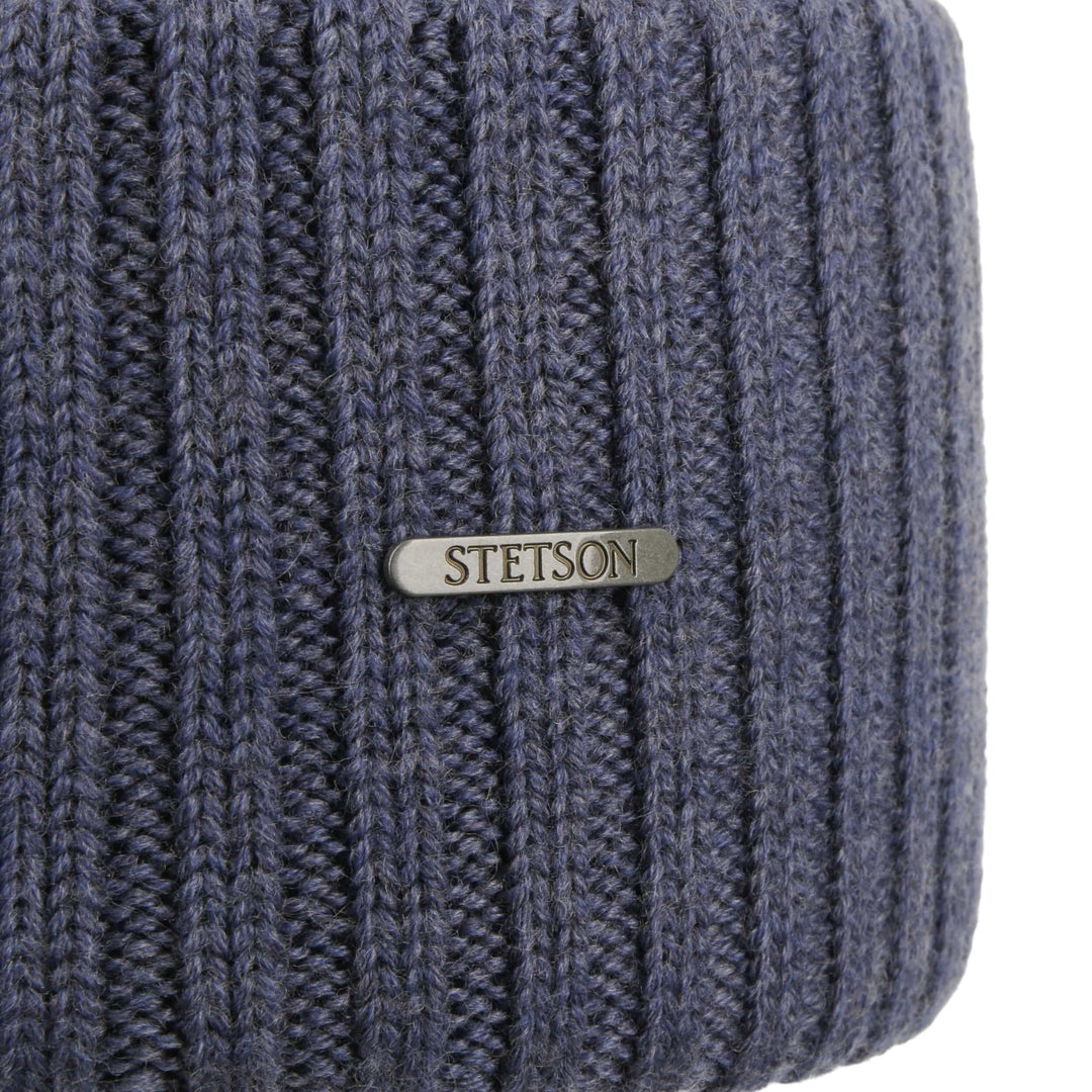 Stetson Northport Merion Wool Beanie Graphite