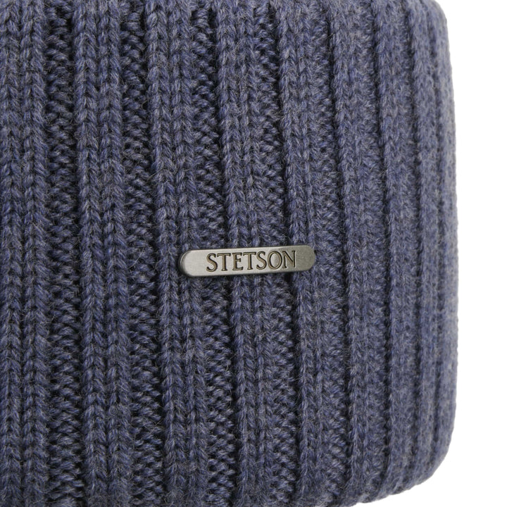 Stetson Northport Merion Wool Beanie Graphite