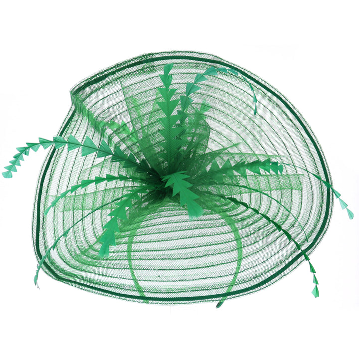 Emerald Green Headband Fascinator (9914)