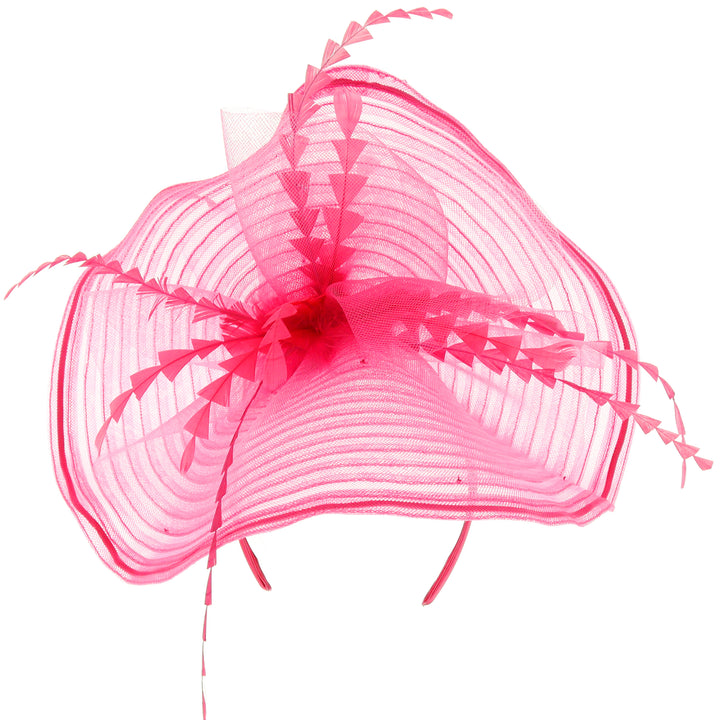 Magenta Pink Headband Fascinator (9914)