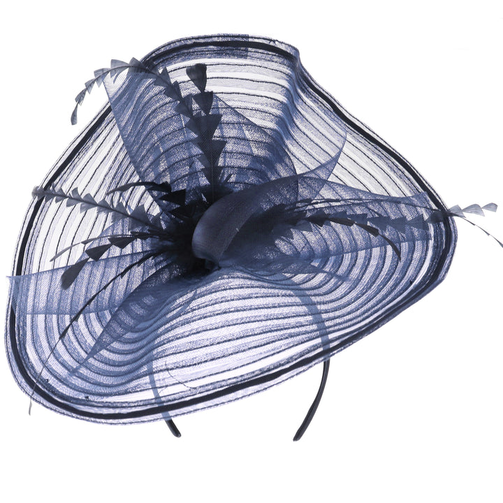 Midnight Navy Headband Fascinator (9914)