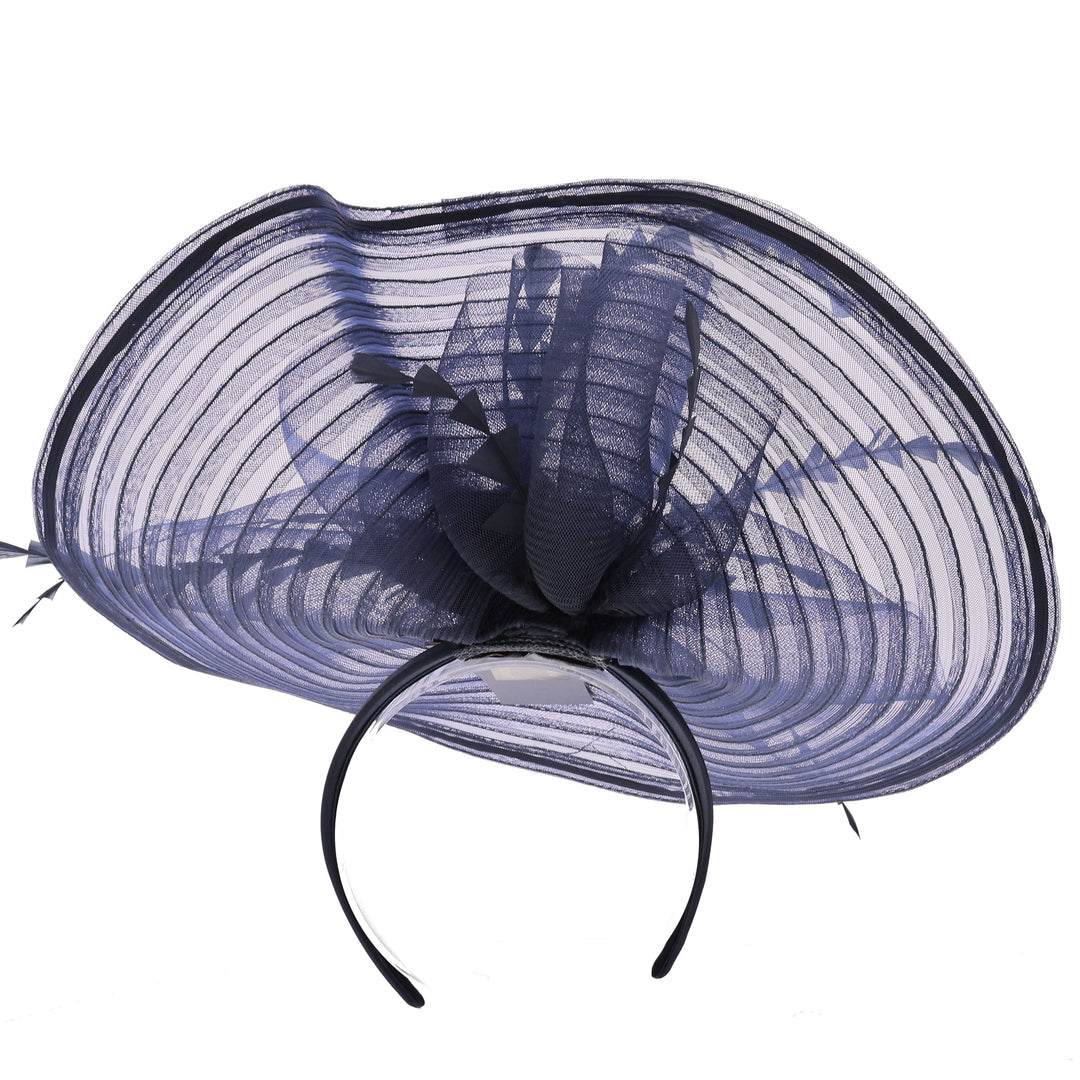 Midnight Navy Headband Fascinator (9914)