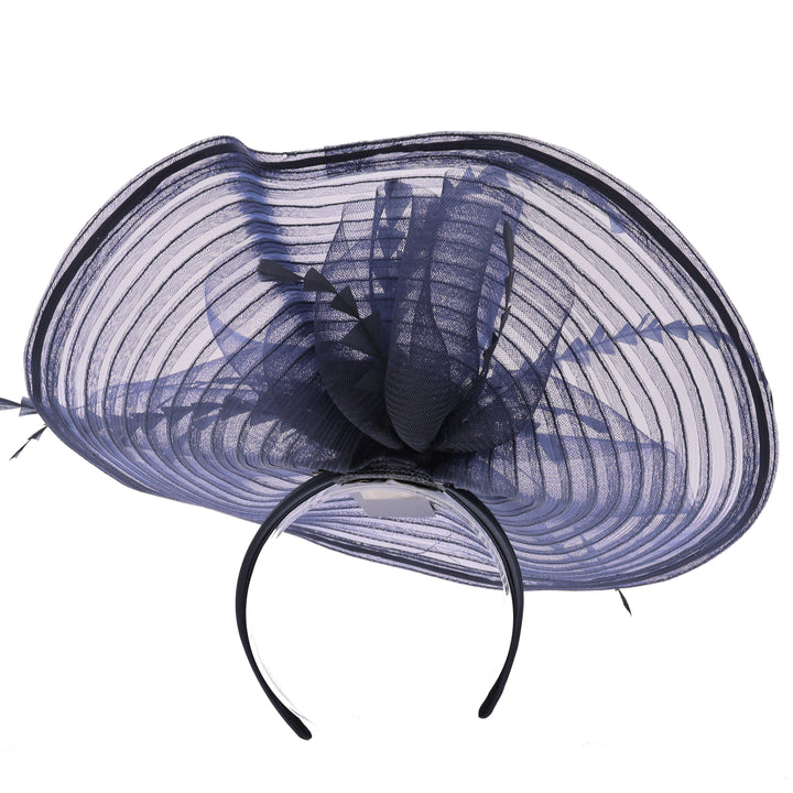 Midnight Navy Headband Fascinator (9914)