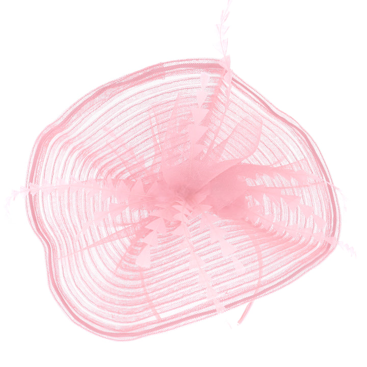 Peony Pink Headband Fascinator (9914)