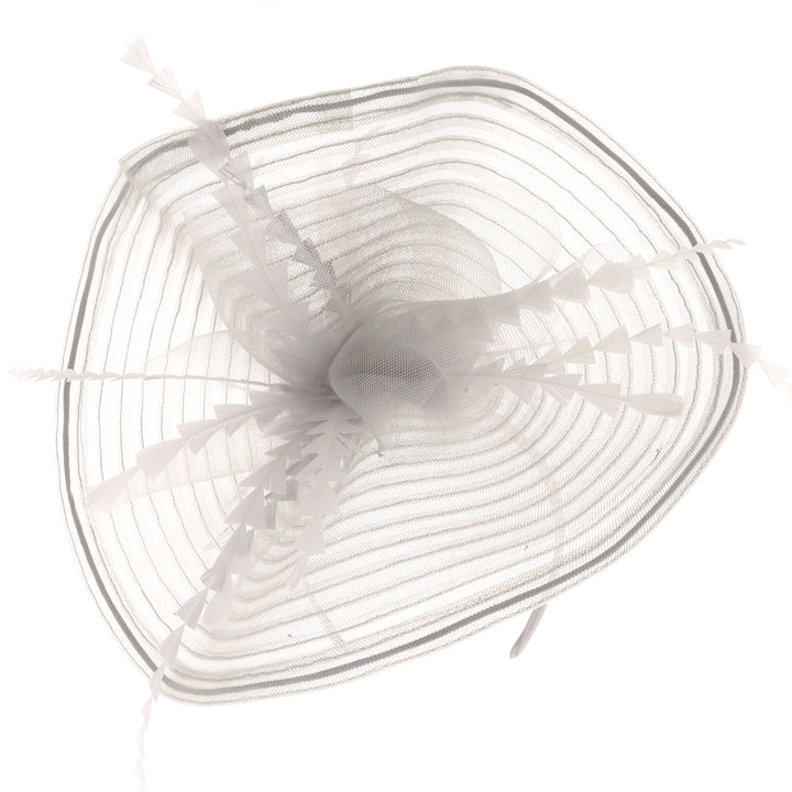 Steel Grey Headband Fascinator (9914)