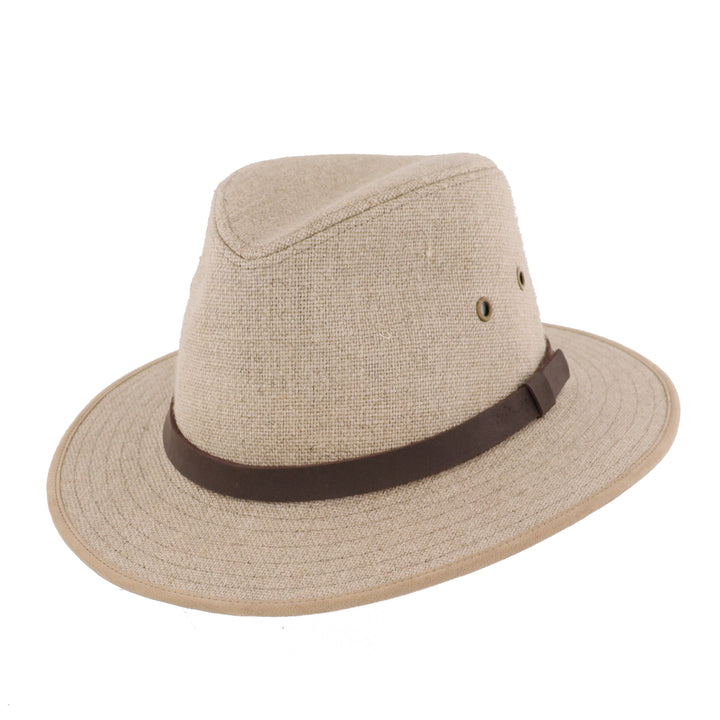 Failsworth Irish Linen Safari Hat in Natural