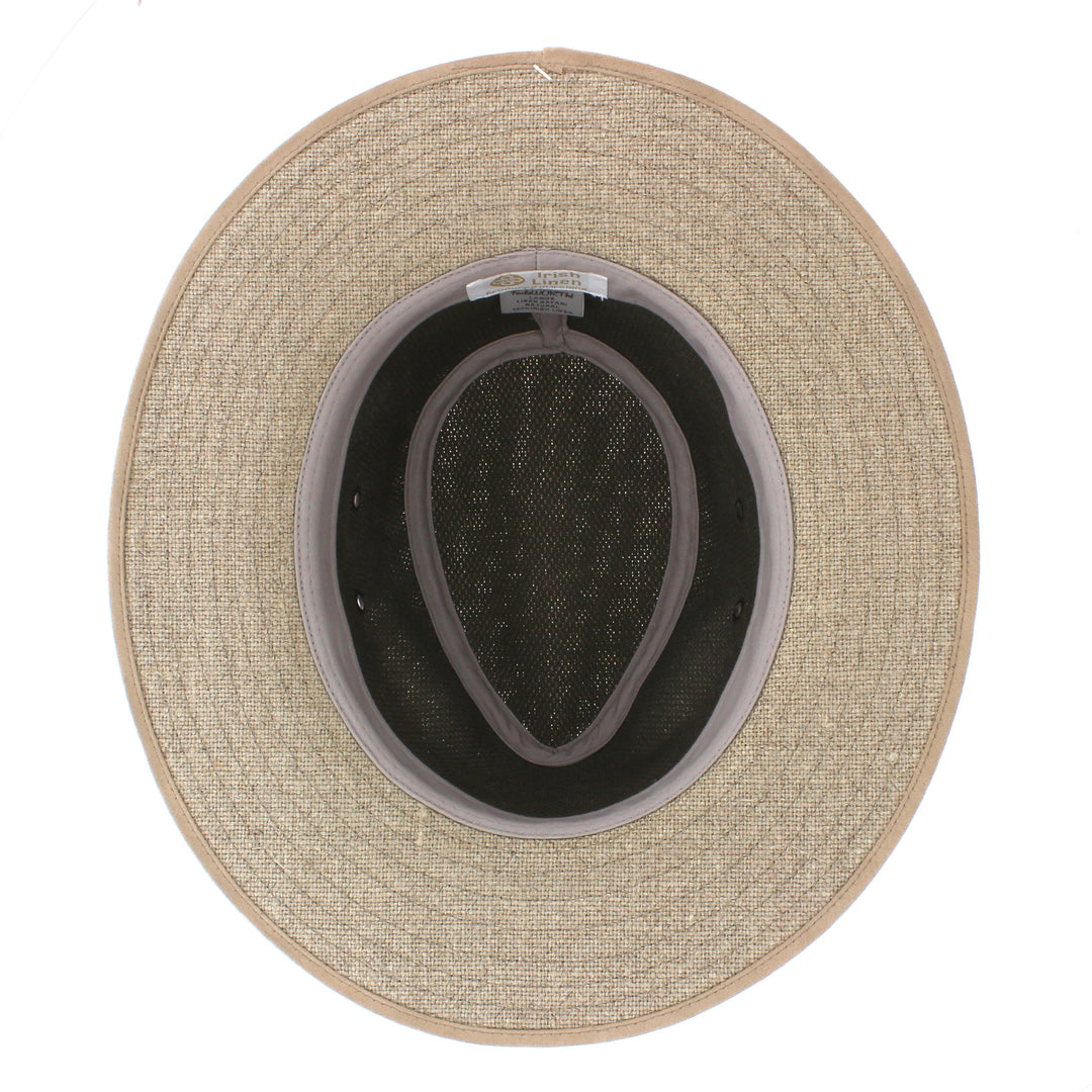 Failsworth Irish Linen Safari Hat in Natural