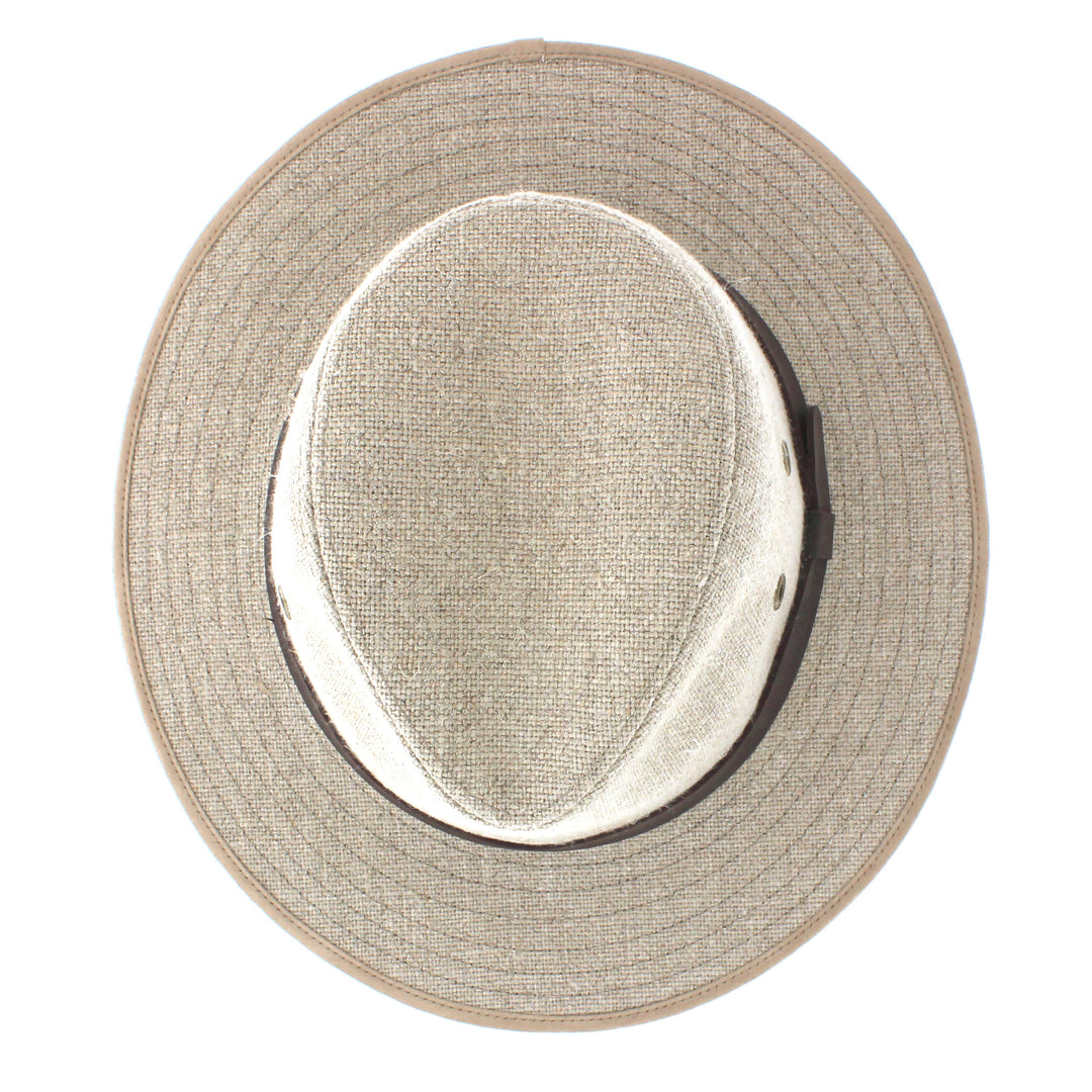 Failsworth Irish Linen Safari Hat in Natural