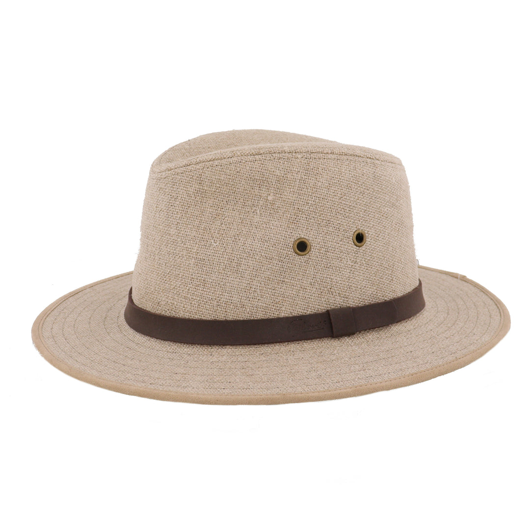 Failsworth Irish Linen Safari Hat in Natural