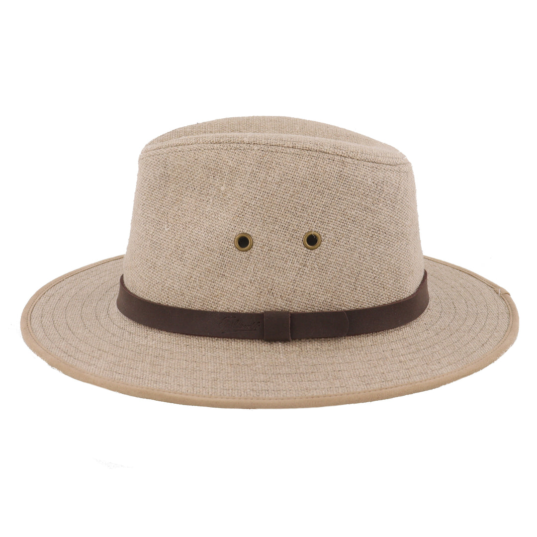 Failsworth Irish Linen Safari Hat in Natural