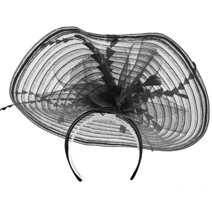 Black Headband Fascinator (9914)