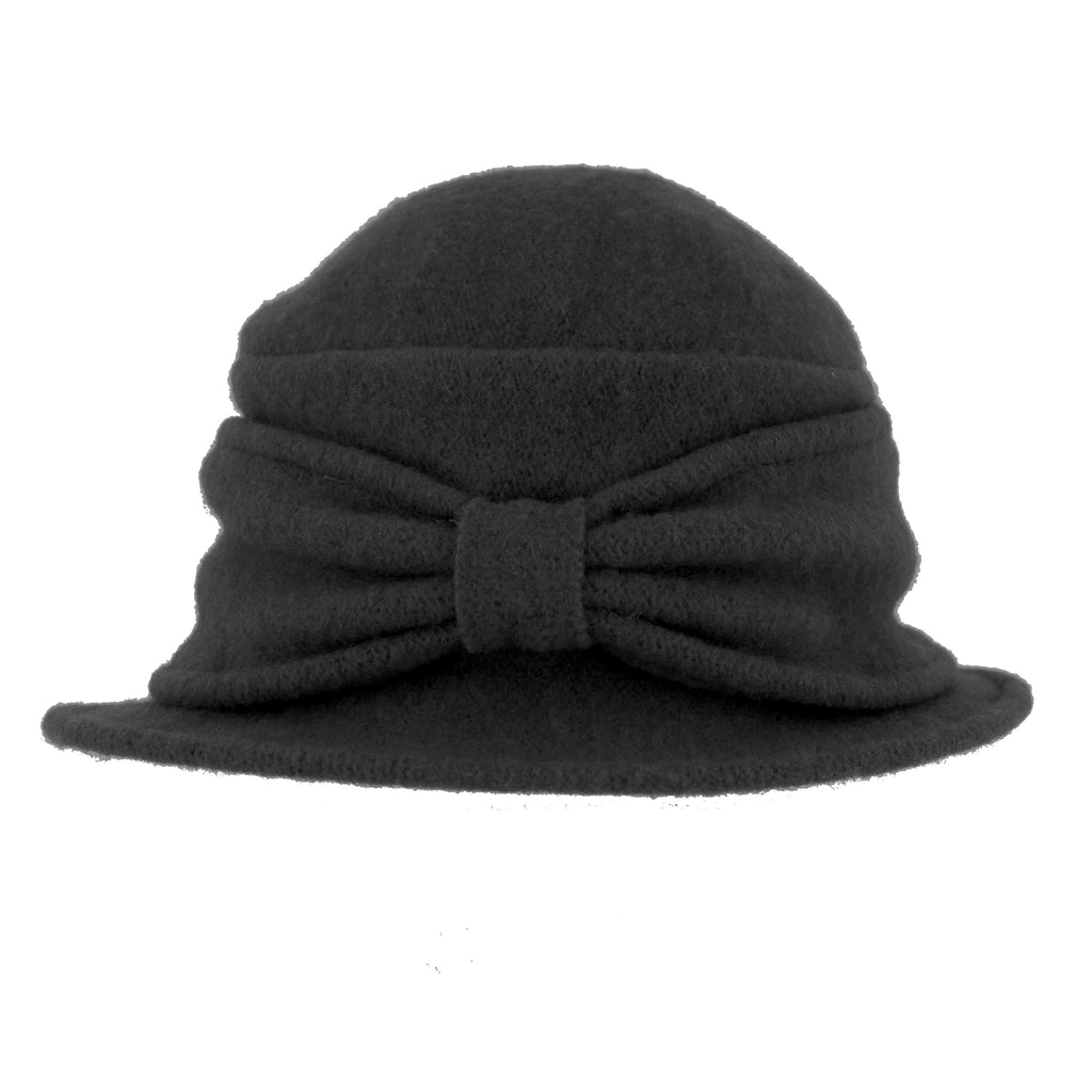 海外最新 Black Pull Company Hat The – Detail Bow With Hat Cloche On 帽子