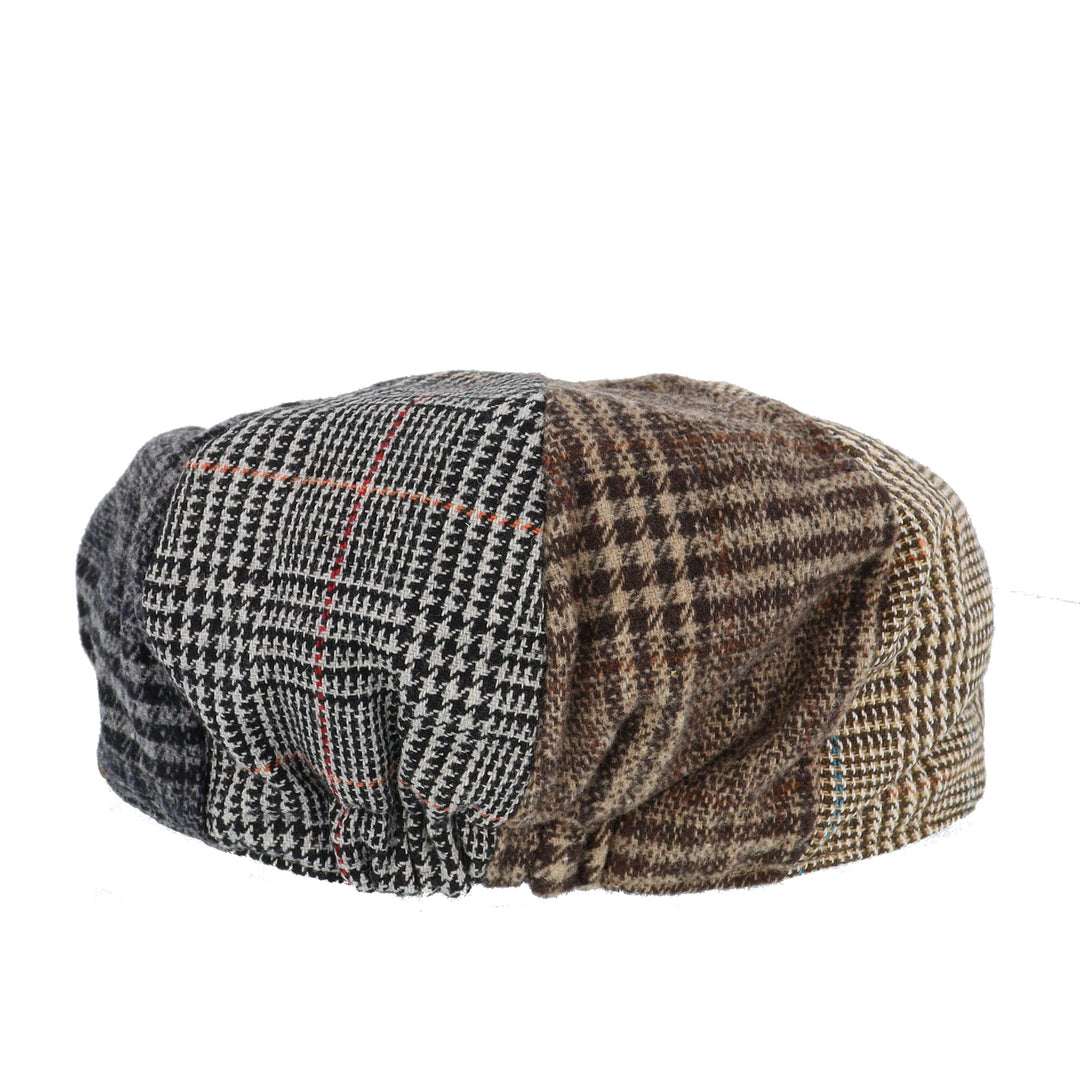 'Gilbert' Patchwork Bakerboy Cap