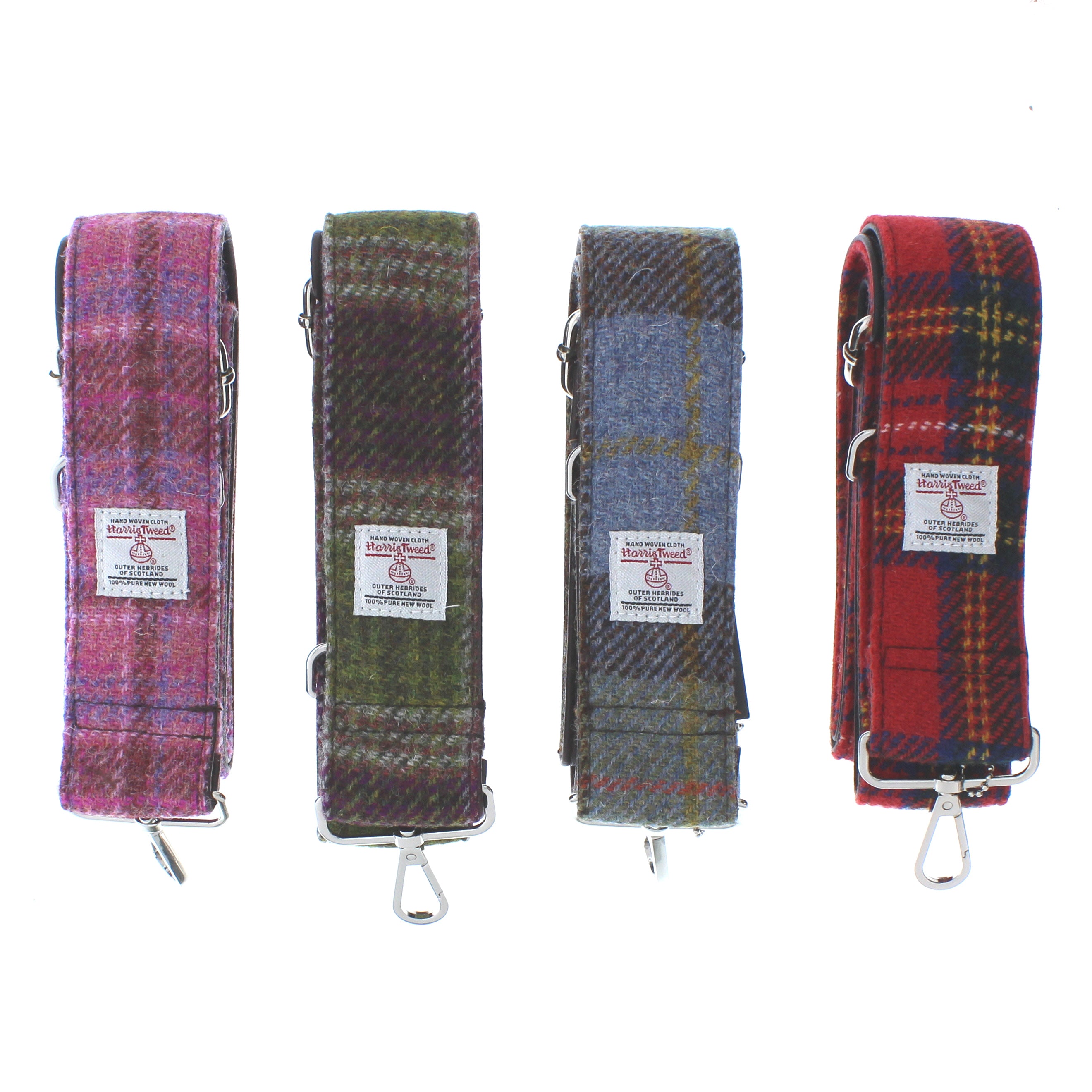 Glen Appin Harris Tweed - Berretto Da Baseball Unisex Con Visiera, Pannello Frontale In Harris Tweed Grigio Check, Cotone, Taglia Unica Regolabile Con Chiusura Metallica