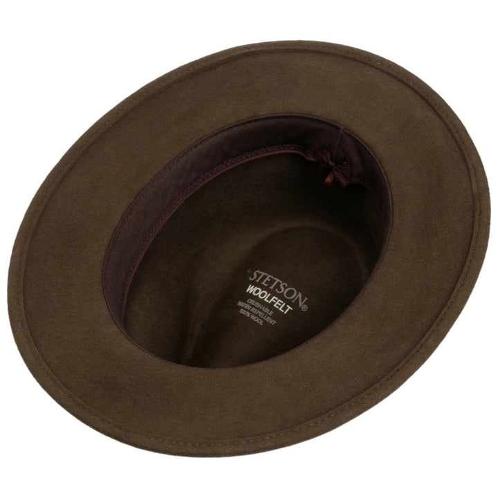 Stetson Glencoe Traveller Wool Hat Brown