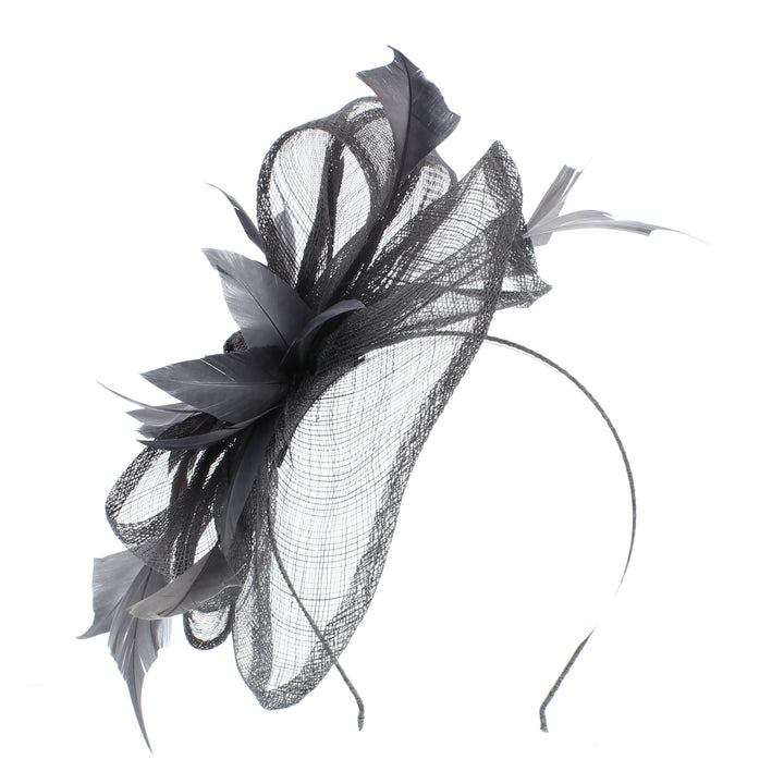 Grey Carnation Headband Fascinator, from Elegance Boardmans