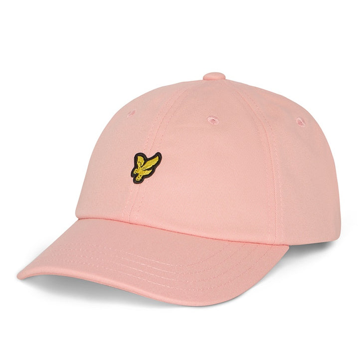 Pink Grapefruit Cotton Adjustable Baseball Cap - Lyle  & Scott