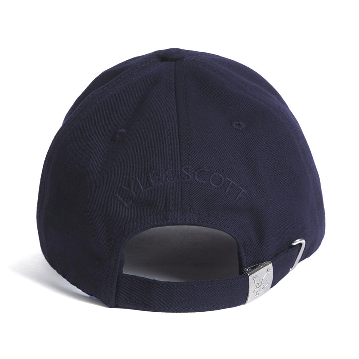 Navy Cotton Adjustable Baseball Cap - Lyle  & Scott