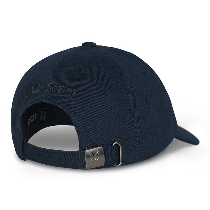Navy Cotton Adjustable Baseball Cap - Lyle  & Scott