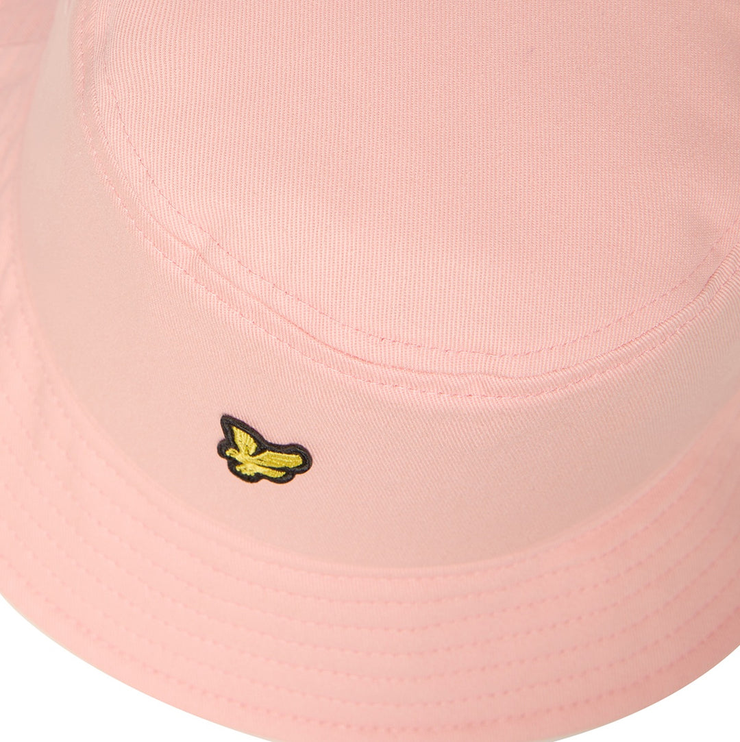 Pink Grapefruit Cotton Bucket Hat - Lyle & Scott
