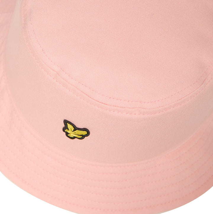 Pink Grapefruit Cotton Bucket Hat - Lyle & Scott