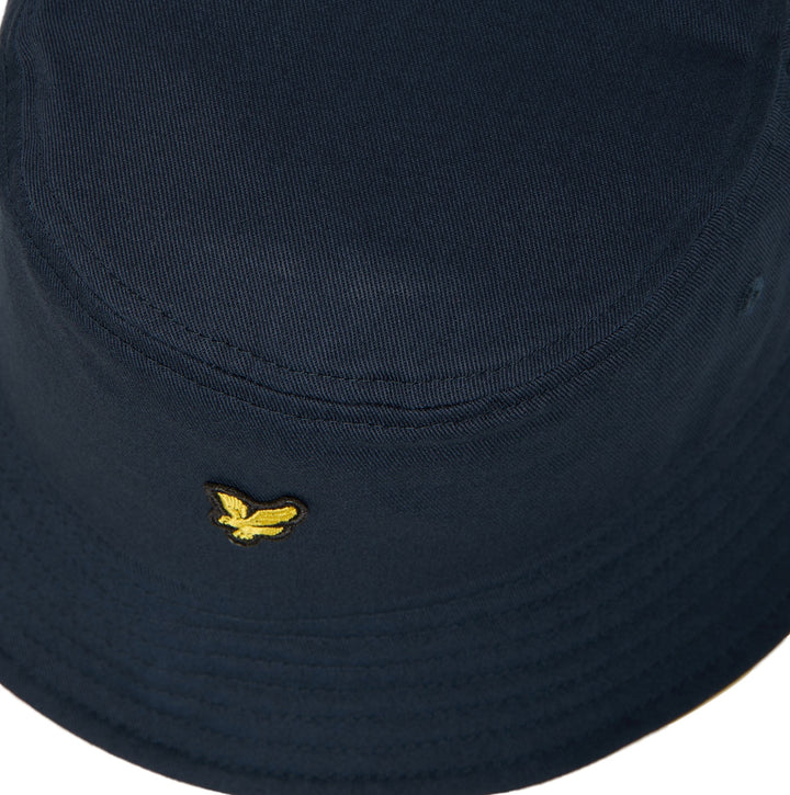 Navy Cotton Bucket Hat - Lyle & Scott