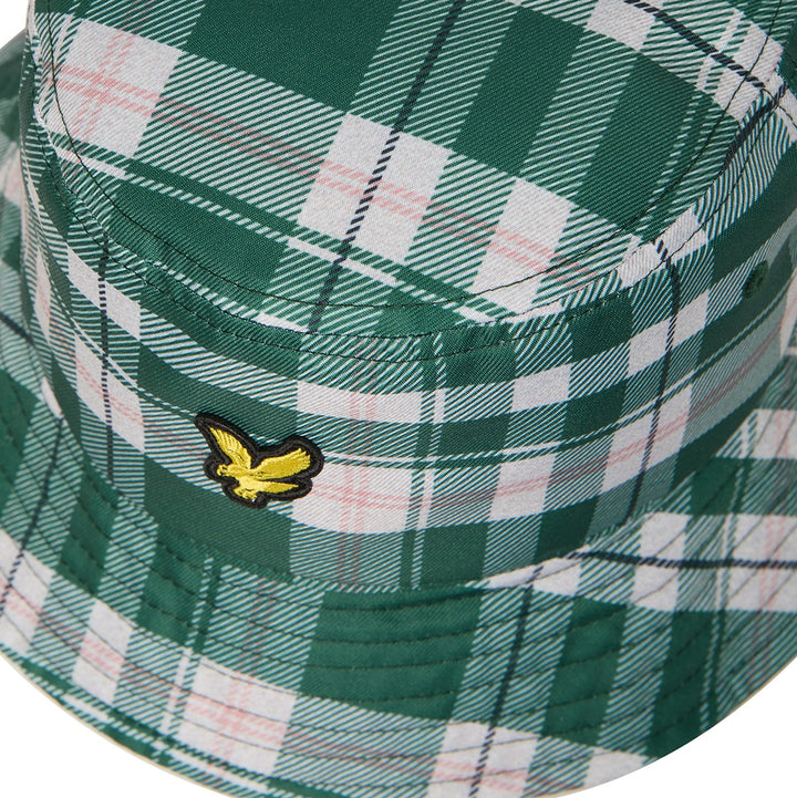 Everglade Green Check Bucket Hat - Lyle & Scott