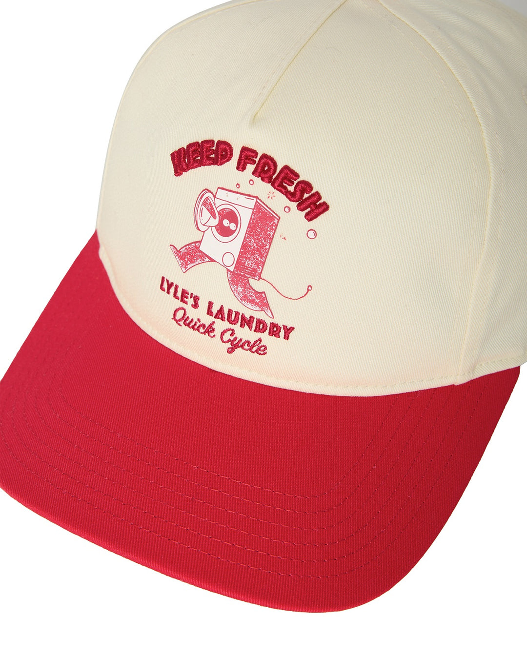 Keep Fresh Graphic Baseball Cap - Lyle  & Scott