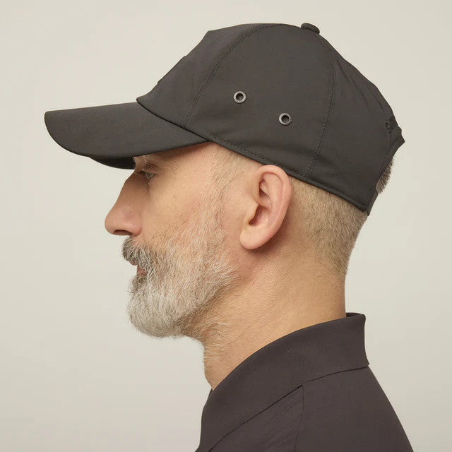 Tilley Tech Travel Baseball Cap in Black