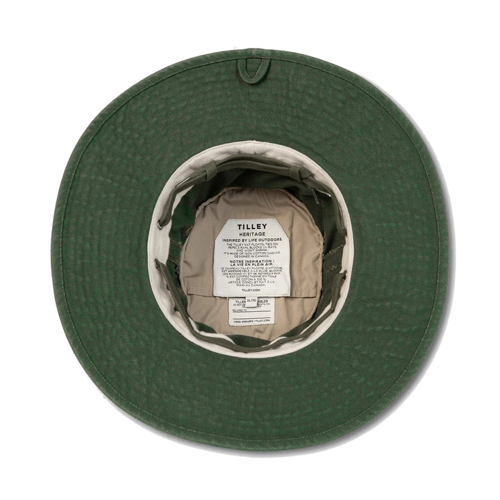 Tilley Wide Brim T3 Wanderer (Dark Pine)