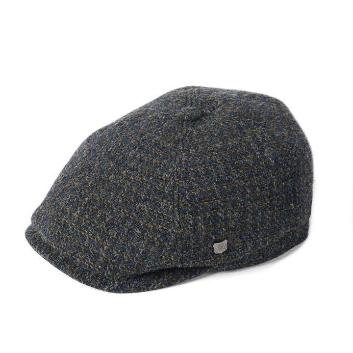 Failsworth Hudson Harris Tweed Cap Grey