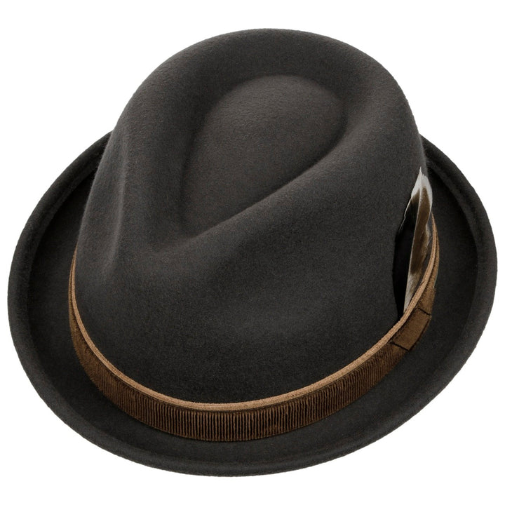 Stetson Hallett Player Wool Hat Grey