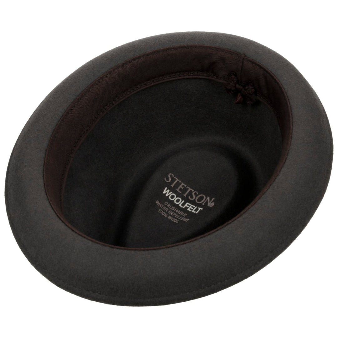 Stetson Hallett Player Wool Hat Grey